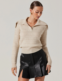 Xanthe Sweater, Cream