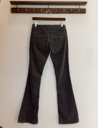 William Rast Savoy Flare Corduroy, Steel/Carbon
