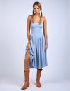 Skylar Midi Dress, Baby Blue