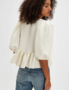 Pamela Bow Top, White Alyssum
