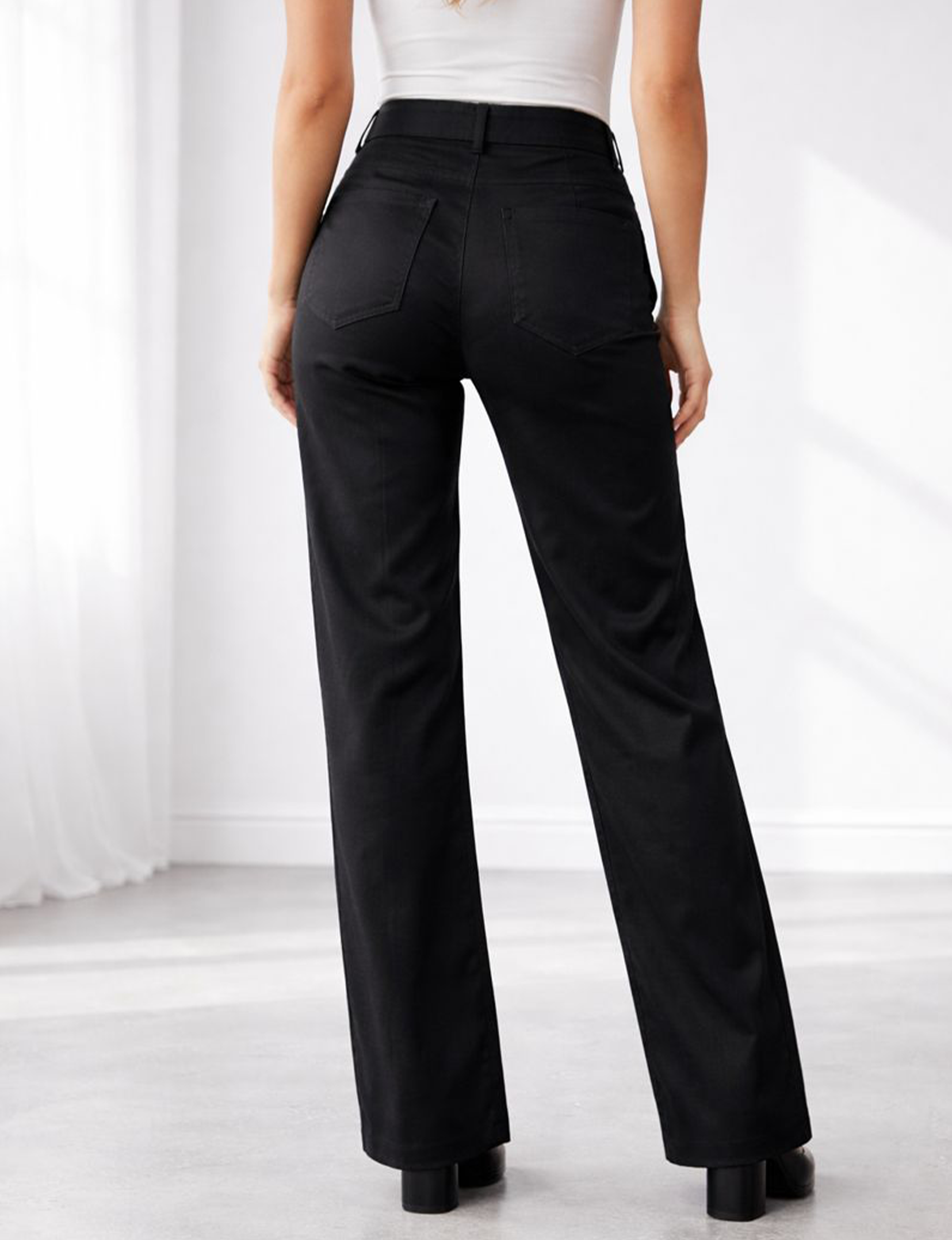 Amanda Long Pant, Black