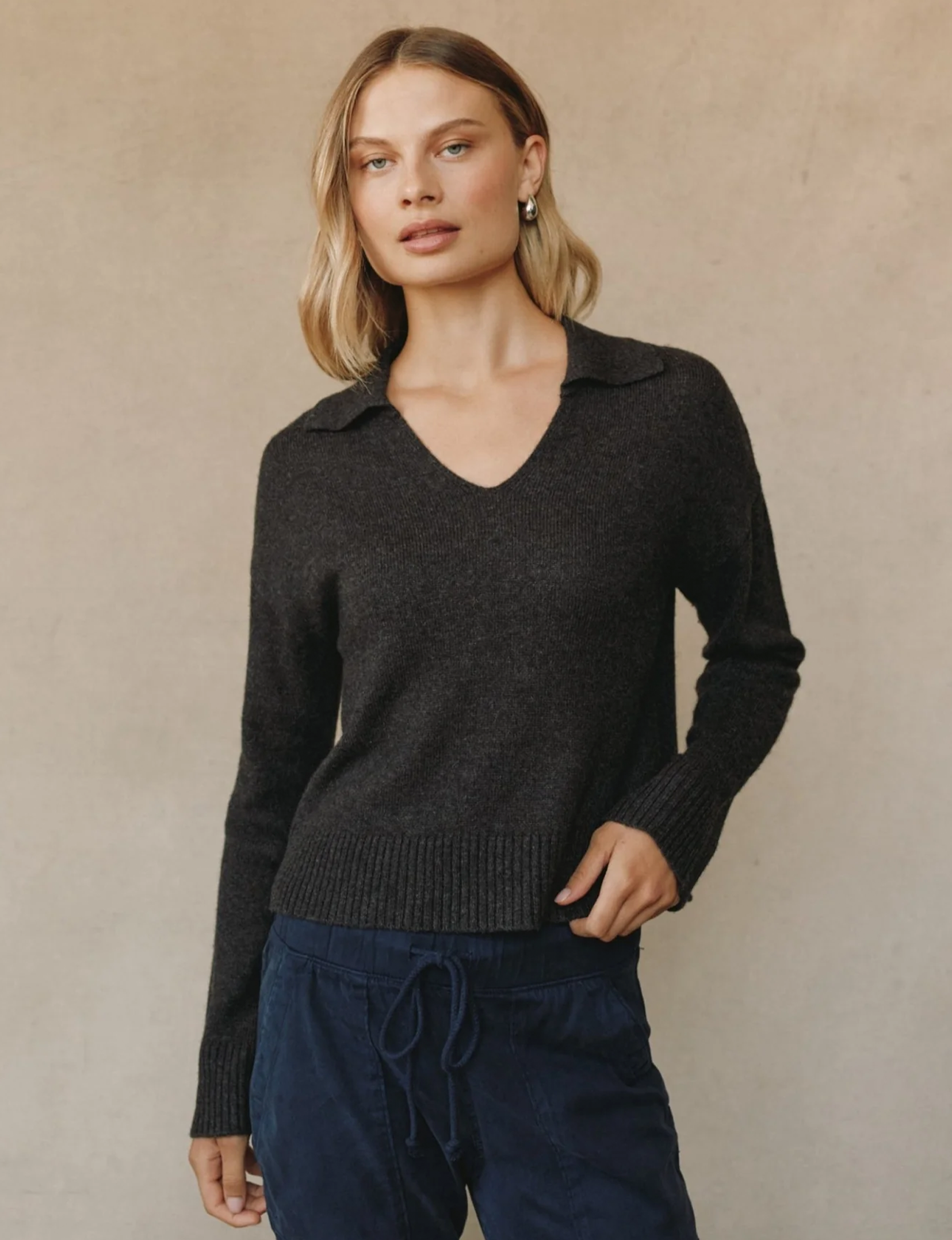 Angie Sweater, Heather Brown