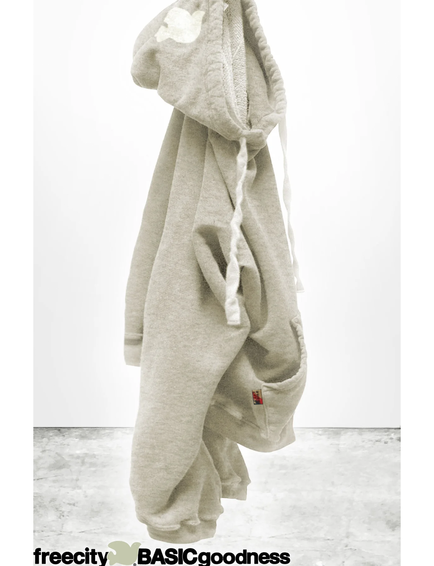 Basic Goodness Hoodie, Heather Yum/Oats