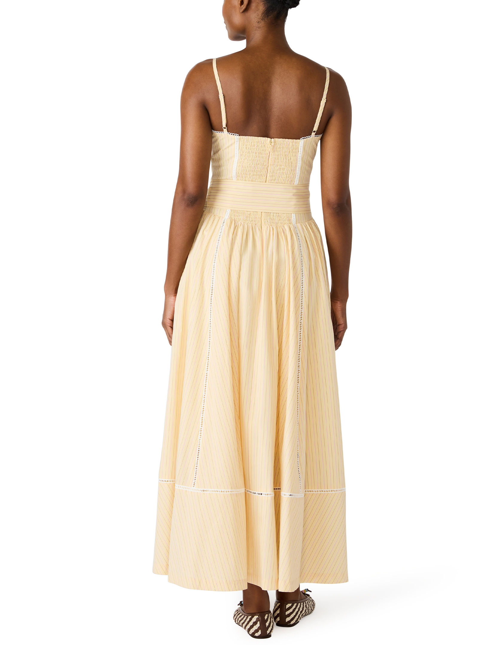 Emma Dress, Pale Yellow