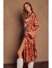 Sunchild Kimono, Burnt Sienna
