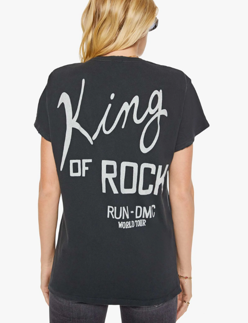 Run DMC Crew Tee, Coal