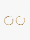 Michaela Hoops 2", Gold