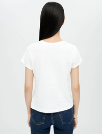 60s Slim Tee, Optic White