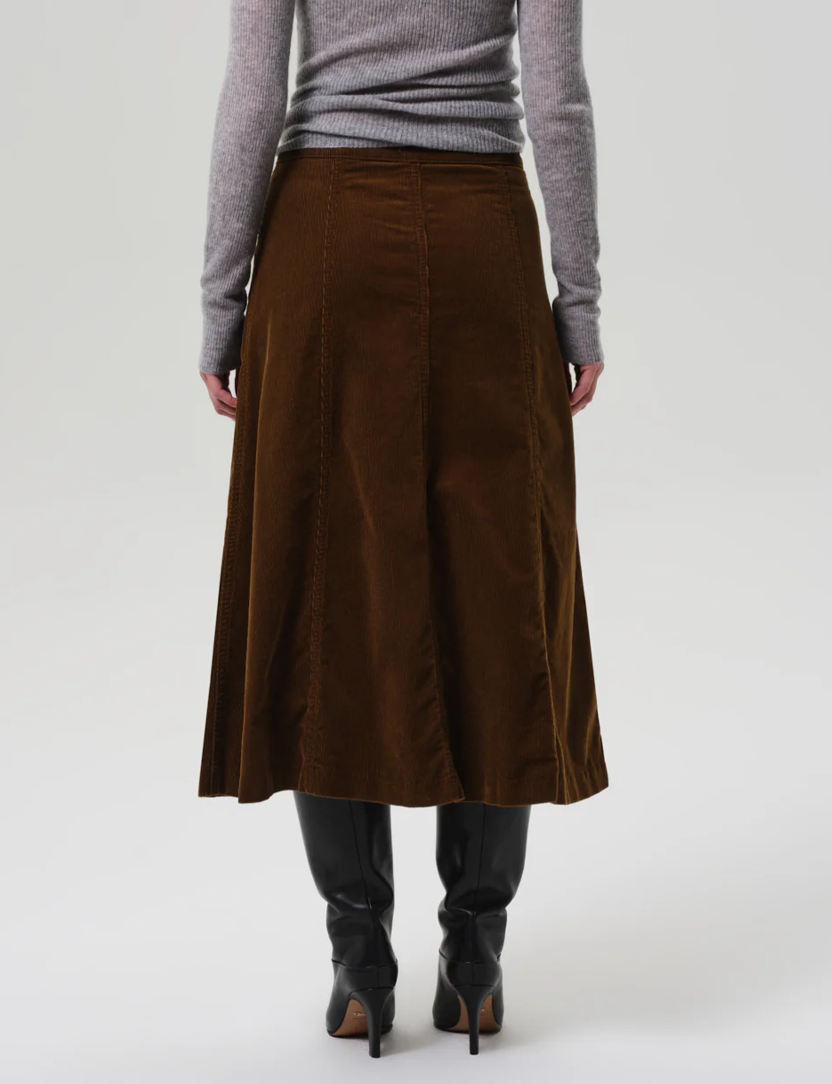 Devin A-Line Skirt, Manuka