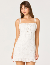 Breanna Dress, White