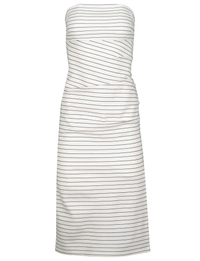 Diaz Dress, Black Stripe