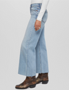 Mid Rise Wide Leg Crop, Undertow