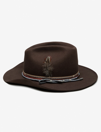 Matty Vintage Cowboy Hat, Brown