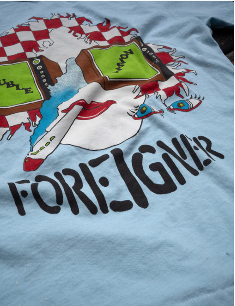 Foreigner Crew Tee, Haze