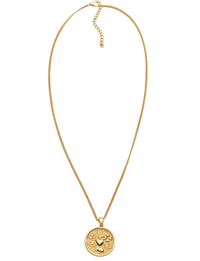 Lucky Pendant Necklace, Gold