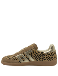 Cloud W26 Sneakers, Leopard/Gold