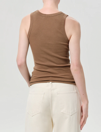 Poppy Scoop Neck Tank, Hamoa