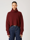 Gstaad Sweater, Cherry Cola