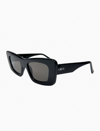 Zoe Sunglasses, Shiney Black