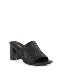 Adapt 3 Raffia Heel, Black