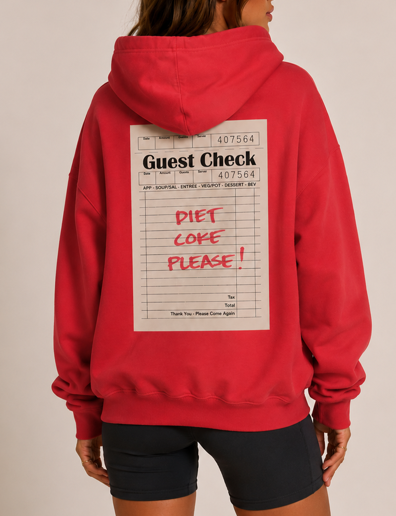Diet Coke Hideout Hoodie, Vintage Red