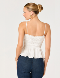Fabiola Top, White