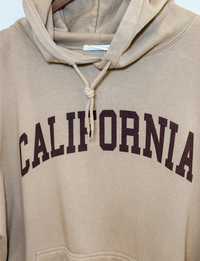 Audrey 3 + 1 California Hoodie, Tan/Brown