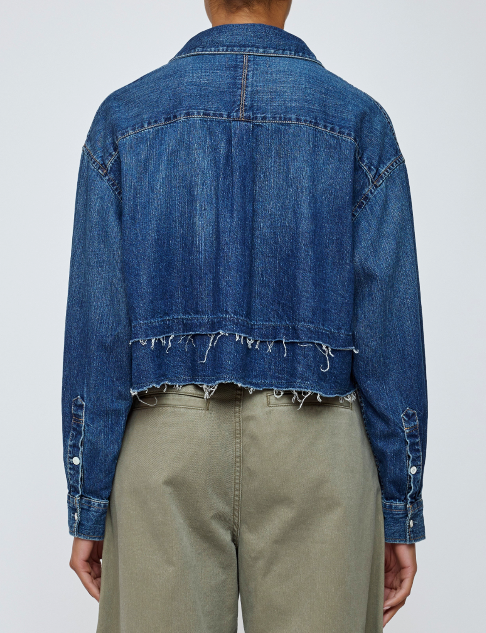 Leipsic Tiered Shirt, Blue