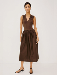 Winnie Dress, Espresso