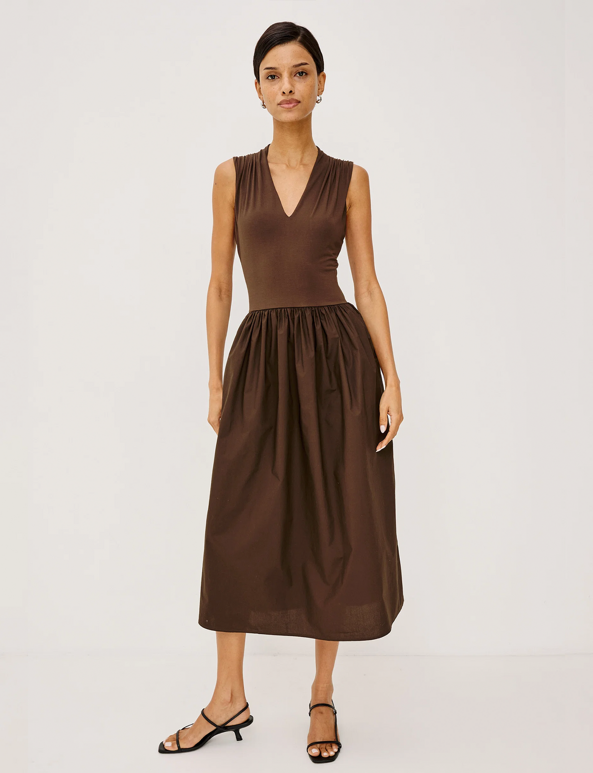 Winnie Dress, Espresso