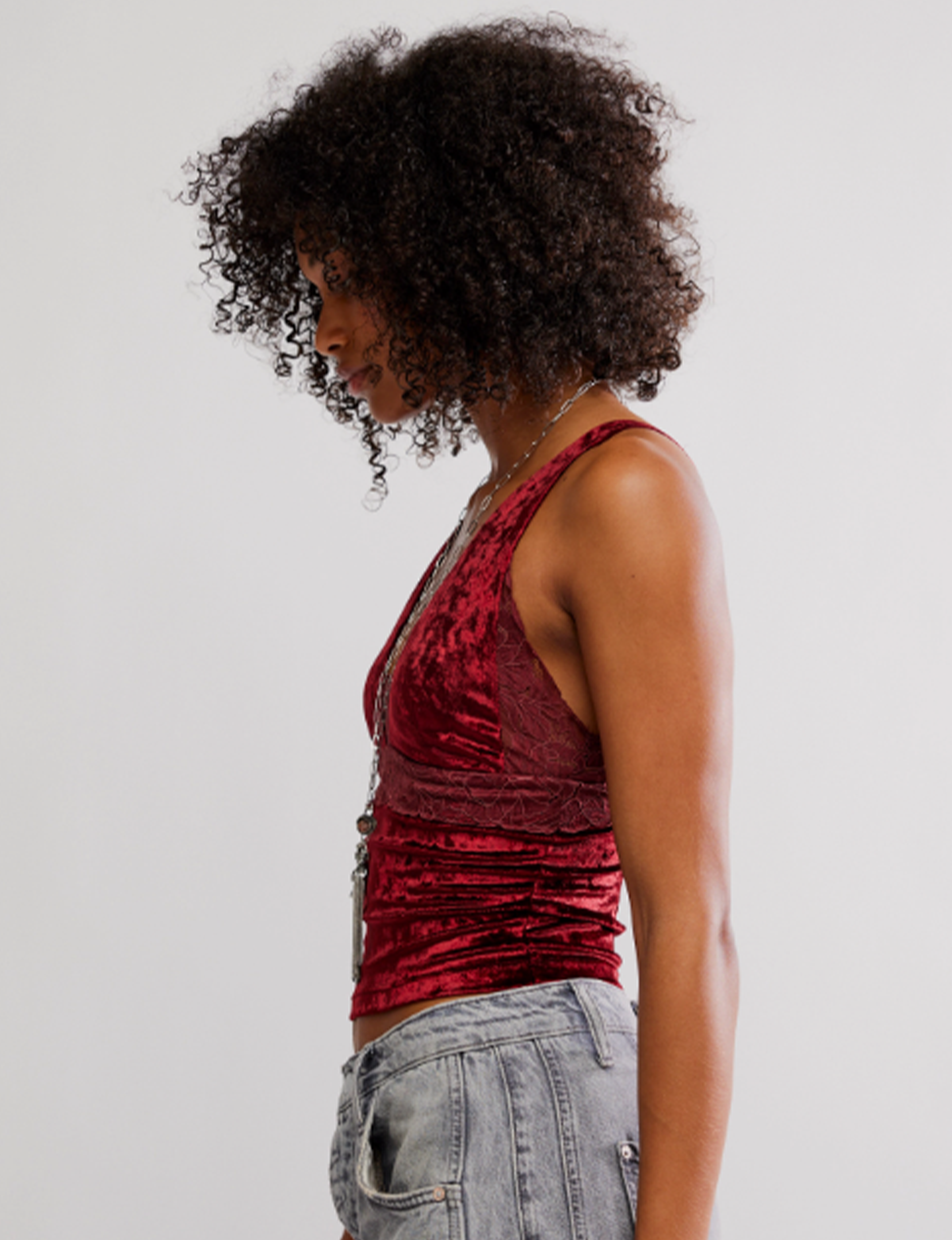 Bed of Roses Cami, Garnet Grotto