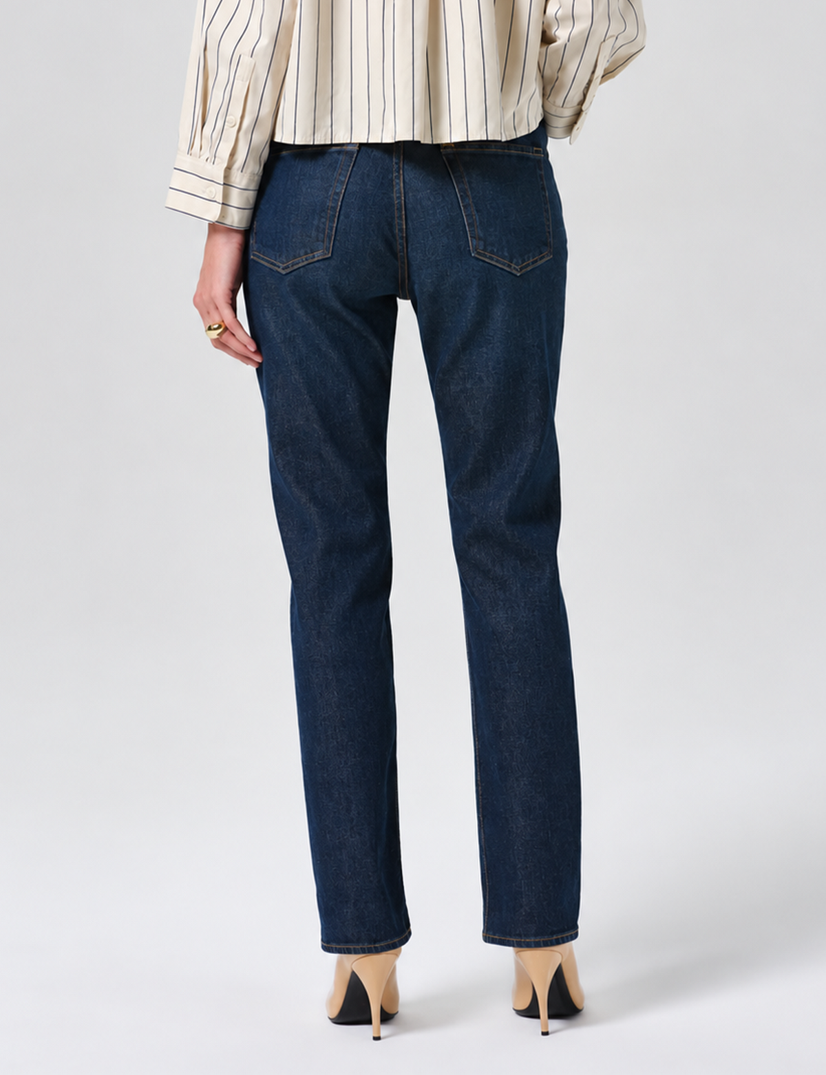 Savannah Cigarette Jean, Dark Indigo