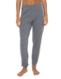 5 Stripe Sweatpants, Heather Grey/Grey