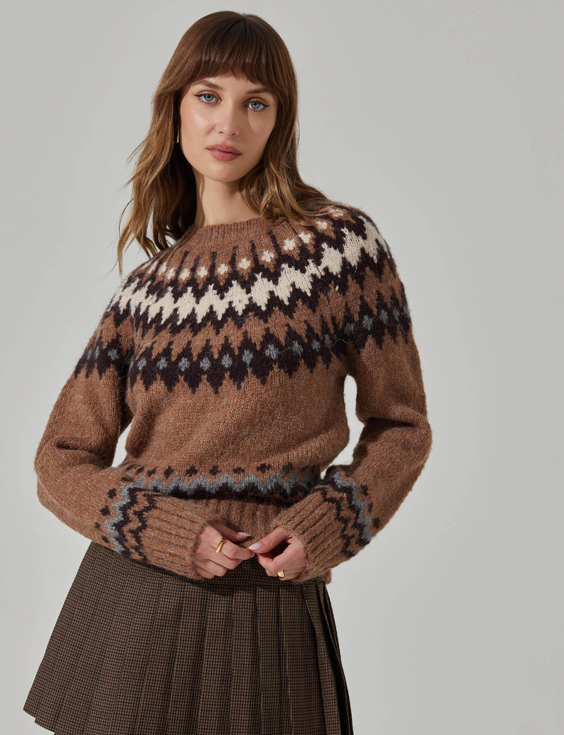 Feyre Sweater, Brown