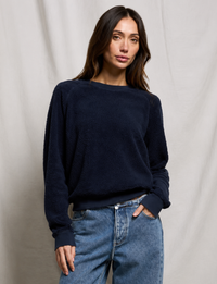 Ziggy Inside Out Sweatshirt, Navy
