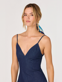 Kyndal Dress, Dark Denim