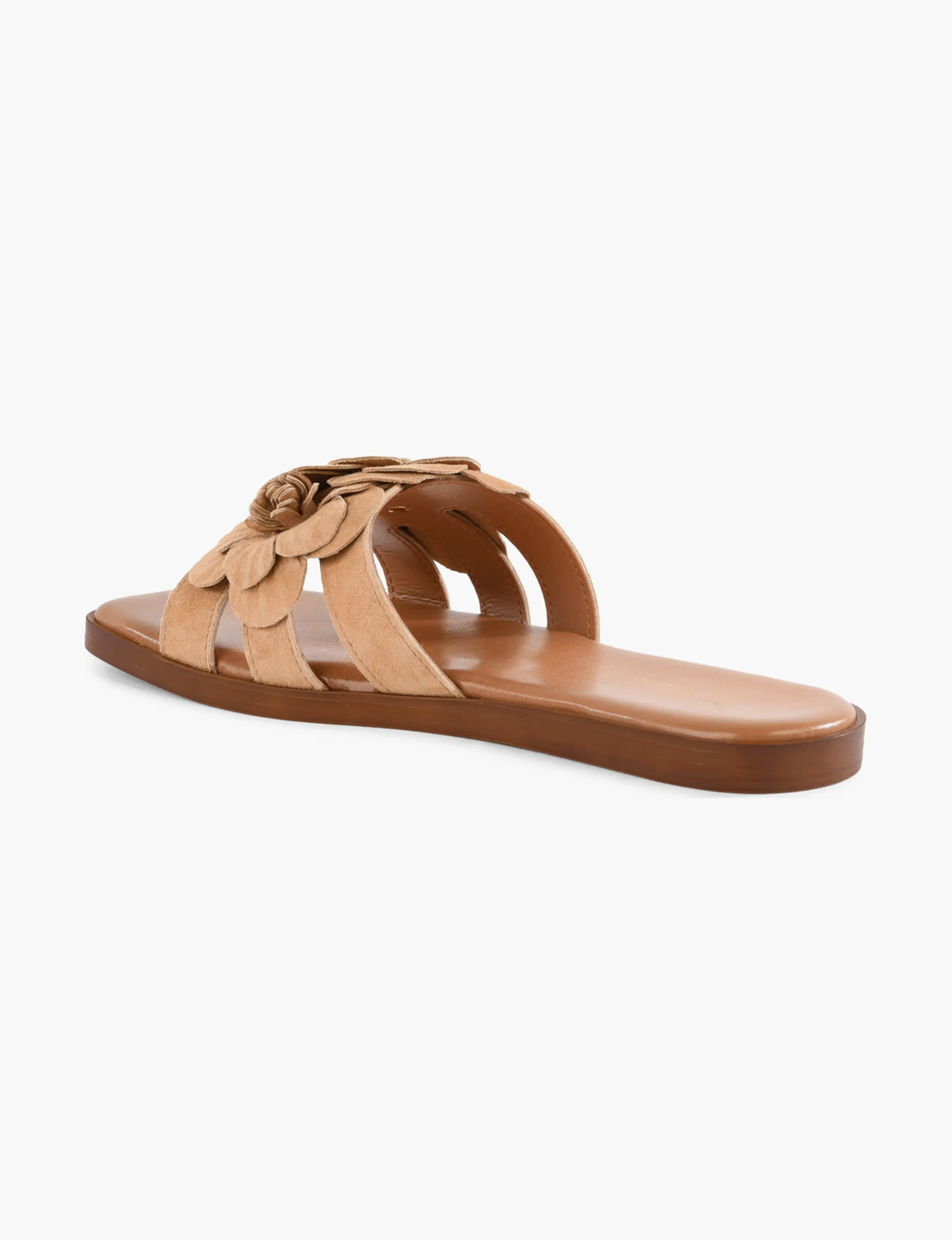 Morning Dew Sandal, Natural Suede