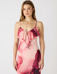 Maxinia Dress, Coral Cloud