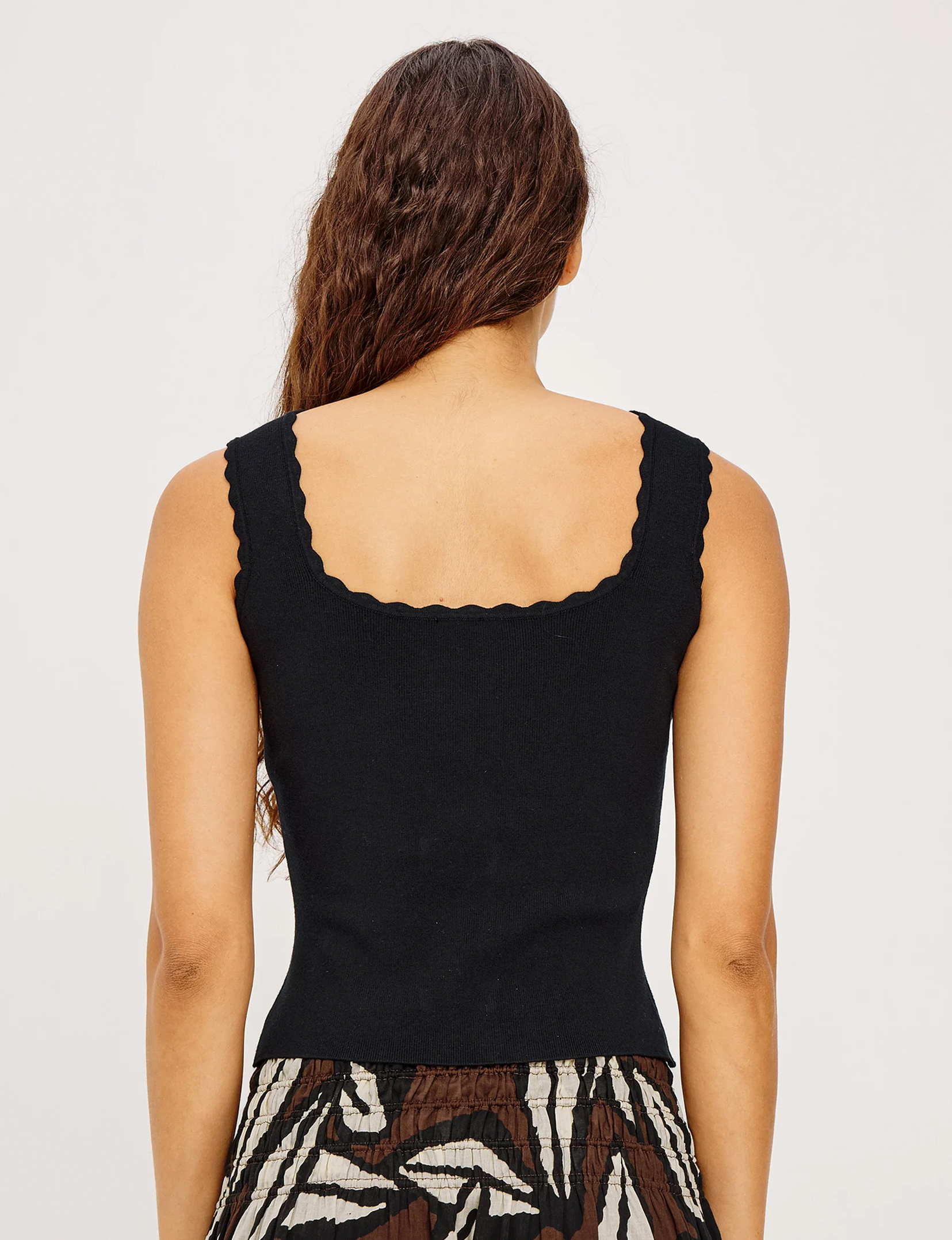 Flore Tank, Black