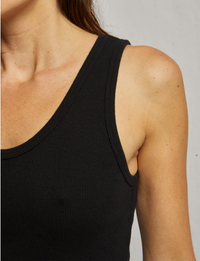 Blondie Tank, True Black