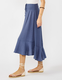 Kyla Skirt, Slate Blue