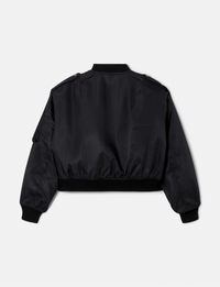 Classic Bomber Jacket, Black