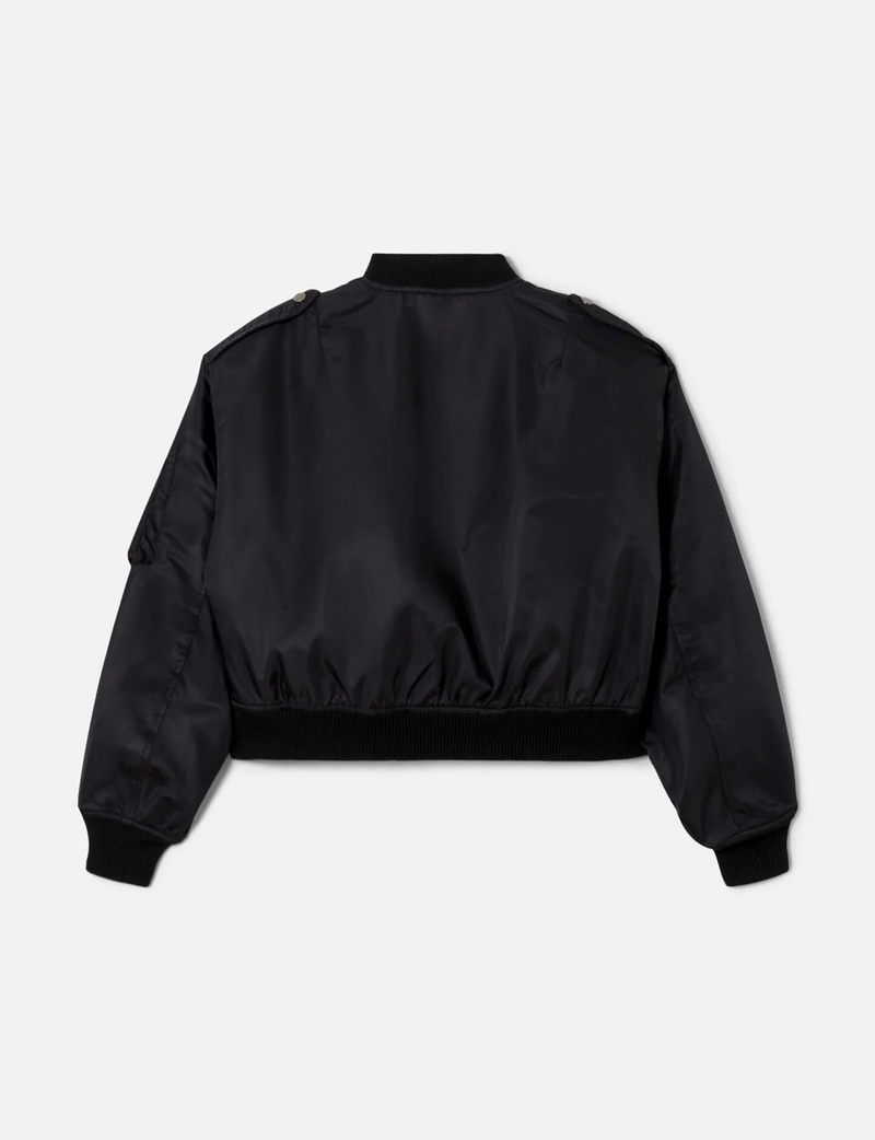 Classic Bomber Jacket, Black