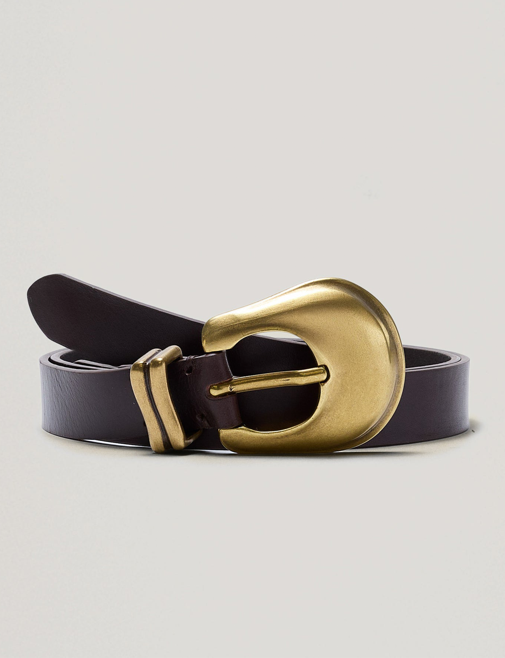 Rodeo Belt, Brown/Gold