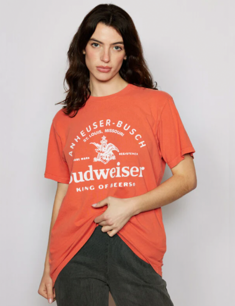 Budweiser King of Beers Tee, Orange