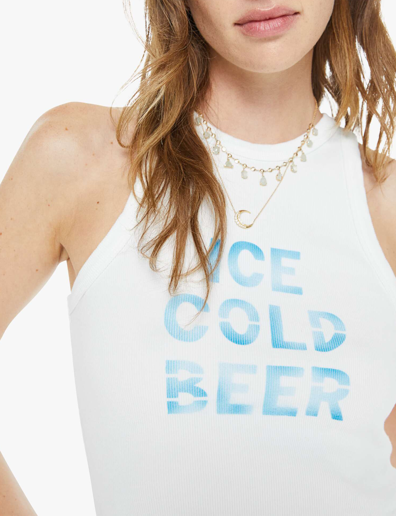 Chin Ups Chop Tank, Ice Cold Beer