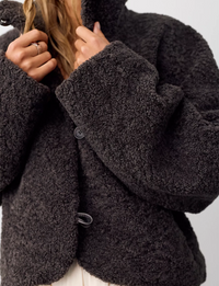 Softest Touch Jacket, Charcoal/Grey