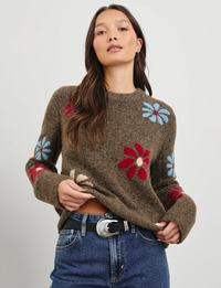 Anise Sweater, Winter Floral