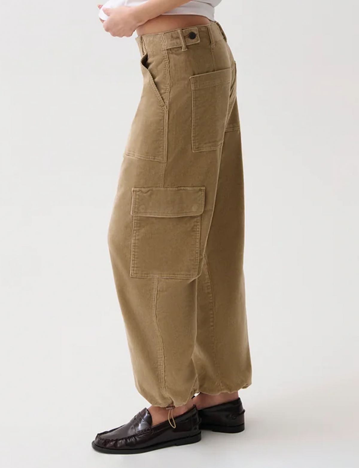 Honor Utility Cord Cargo Pant, Camel