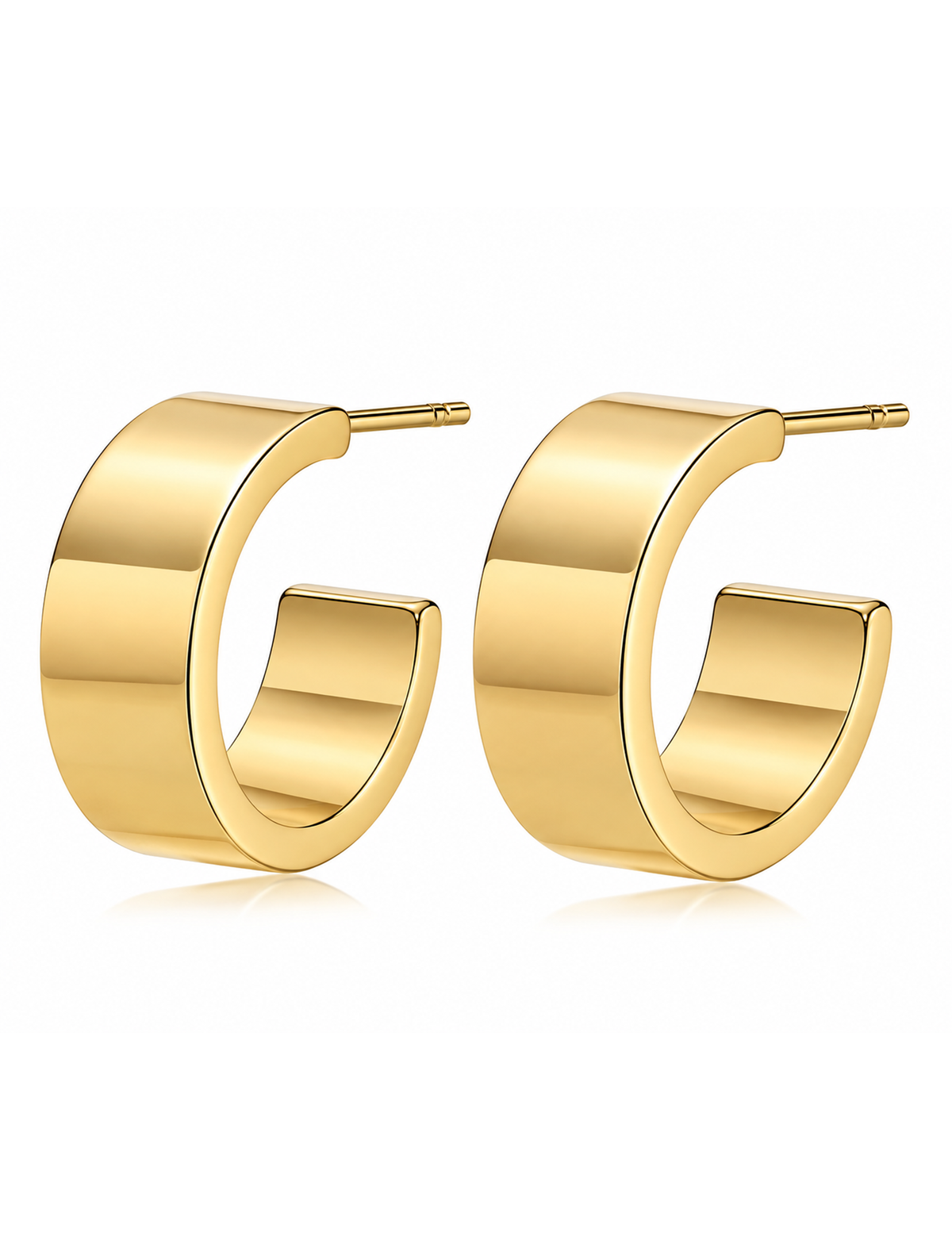 Wyatt Mini Hoop, Gold Plated